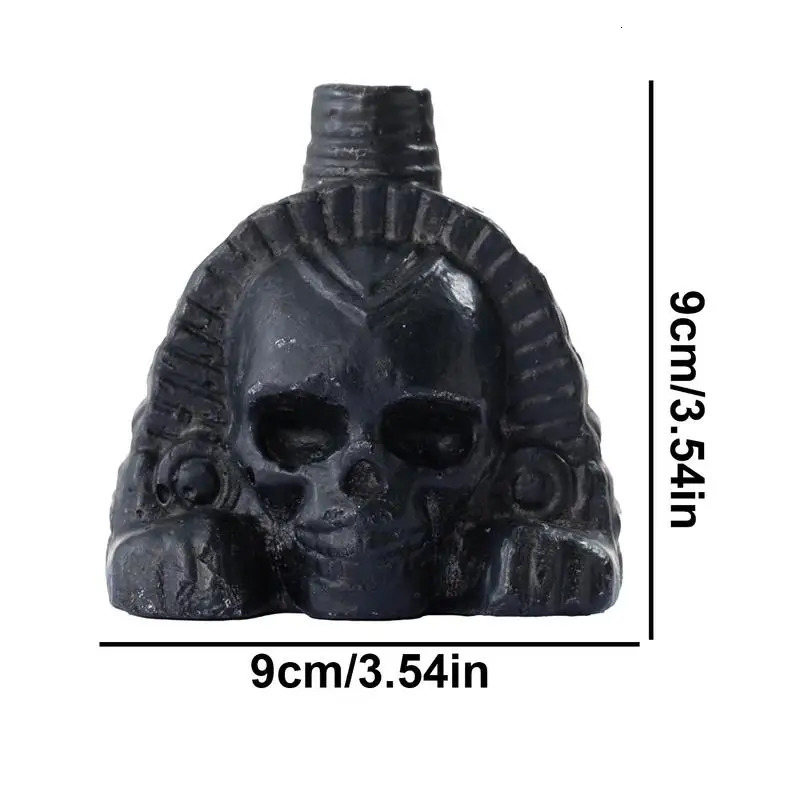 Aztec Whistle Loud Spookys Scary Death Realistic Human Screaming Ghost War Skull Head Toy 260311