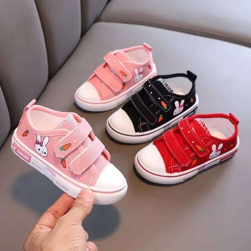 Breathable Casual Spring New Soft Sole Girl Sports Middle School Boy Shoe Kid Shoes H260312