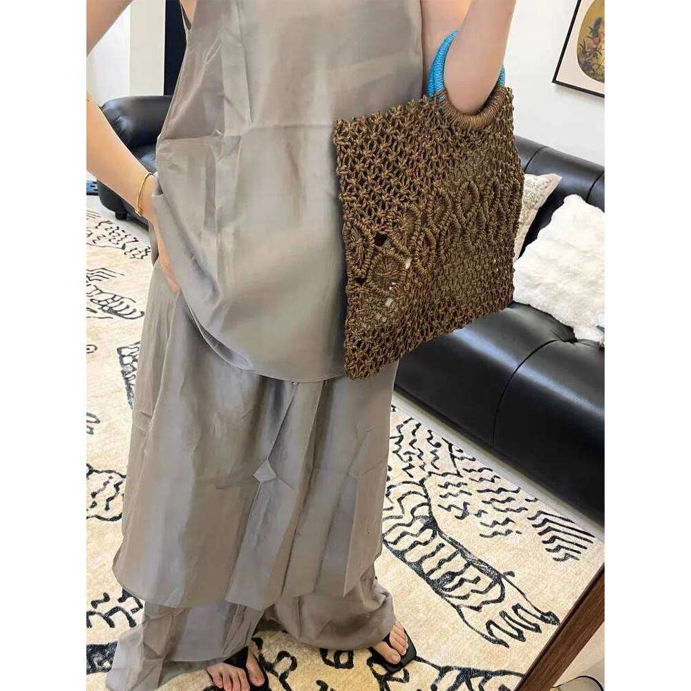For Women, Large Beach Handbag, Woven Straw Tote Bags , Weaving Shopping Travel Bag WONST