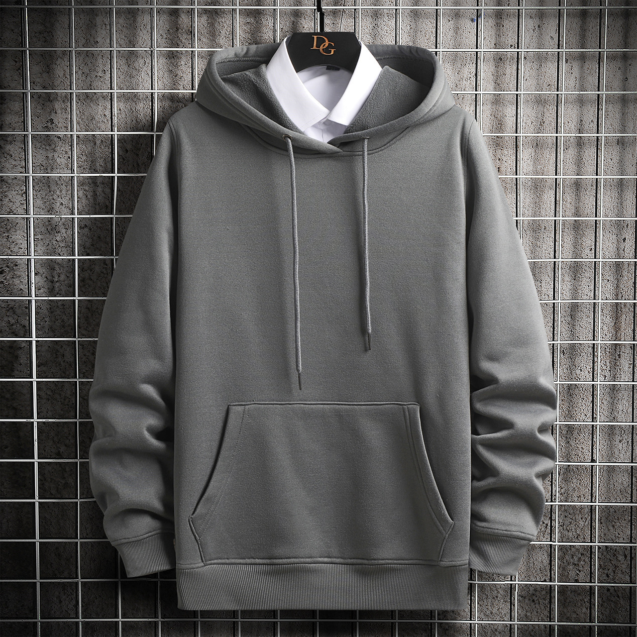 Spring And Autumn New Thin Cotton Pullover Designer Hoodie Hoodie Unisex Large Size Loose Simple Trendy Jacket