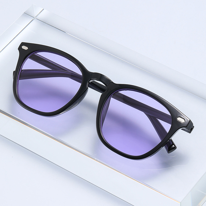 New Round Polarized Manufacturer Fashion Color Changing Sunglasses Wholesale A576 Sunshade Glasses