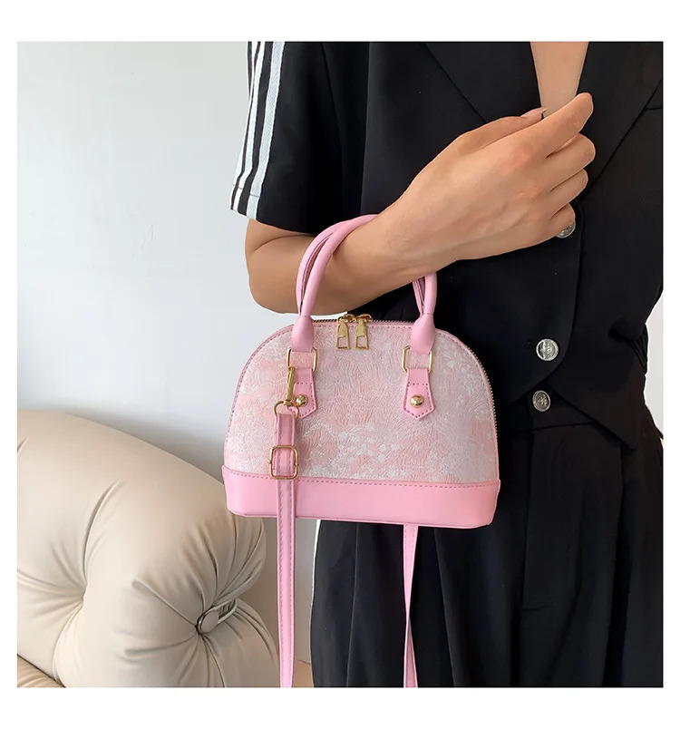 Small Square Bag PU Leather Single Shoulder Bags Large Capacity Crossbody Lady Fashion Handbags 260227