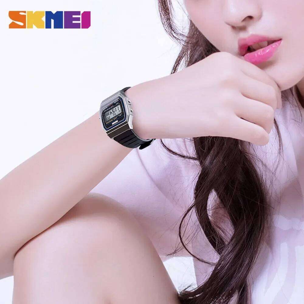 SKMEI 1412 Women Digital Watch Couple Countdown Waterproof Sports Date Week Female Wristwatches Girl Clock 1328 Relogio Feminino