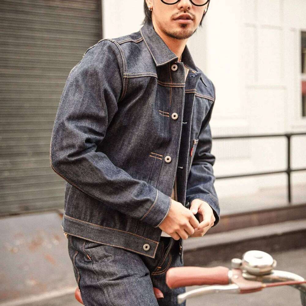 Red Tornado 506XX Jean Jacket American Casual Style Type 1 Selvedge Denim Blouse 26H0311