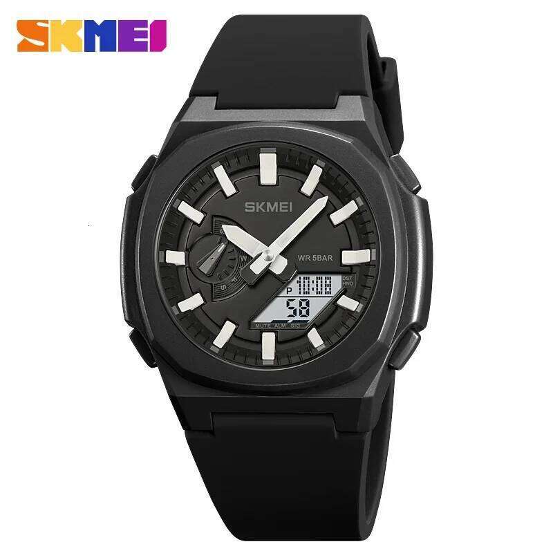 SKMEI 2091 Luxury Sports Quartz Watch for Men Military Waterproof Countdown Chrono Digital Watches Mens Date Clock reloj hombre