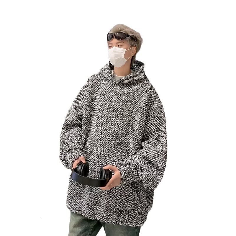 Hooded Designer Hoodie Loose Sweatshirt For Men Autumn And Winter Casual Loose Top For Couples Retro Trendy Pullover Long-sleeve Jacket