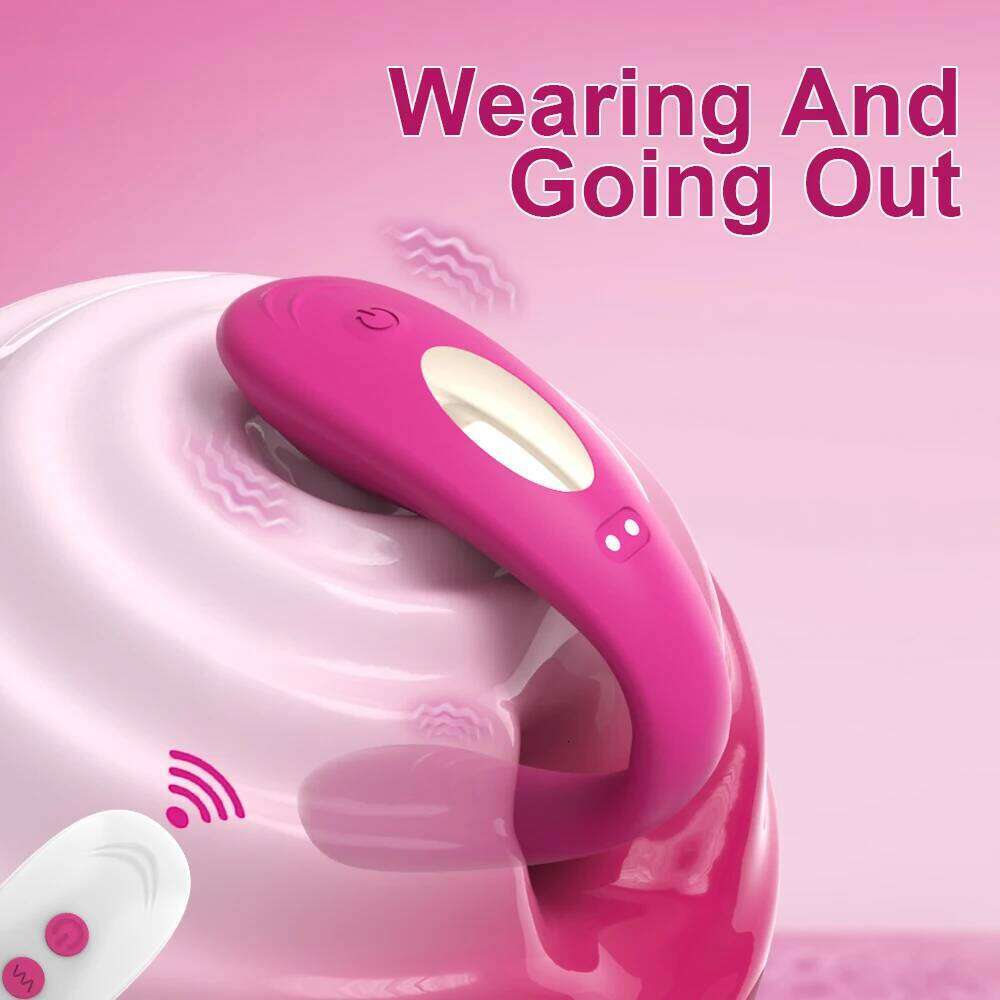Remote Control Wearable Vibrator Women Clitoris Stimulate G-Spot Vibrating Female Wear Masturbator Adult Sex Toys for Couple Z260312