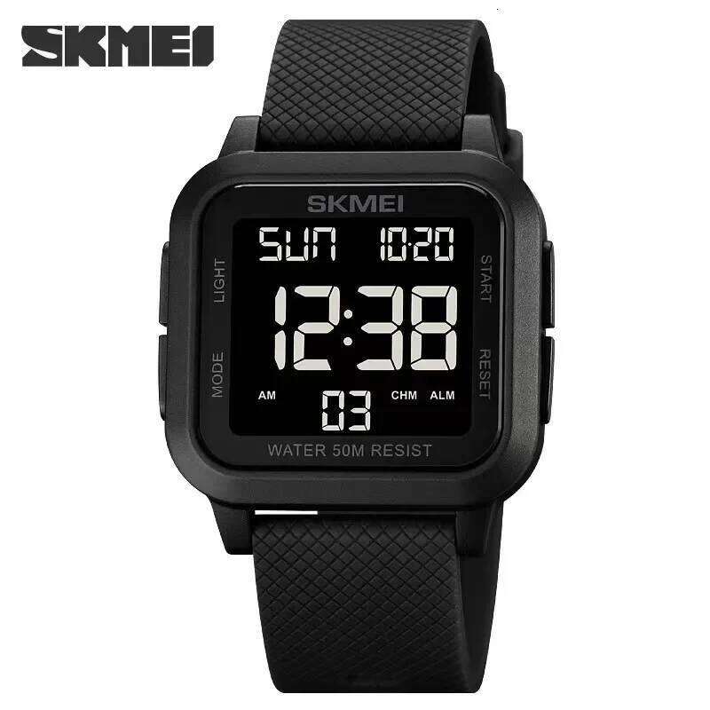 SKMEI 1894 Sport Electronic Watch for Men Shockproof Waterproof Countdown Mens Wristwatch Military Alarm Clock 1960 Reloj Hombre