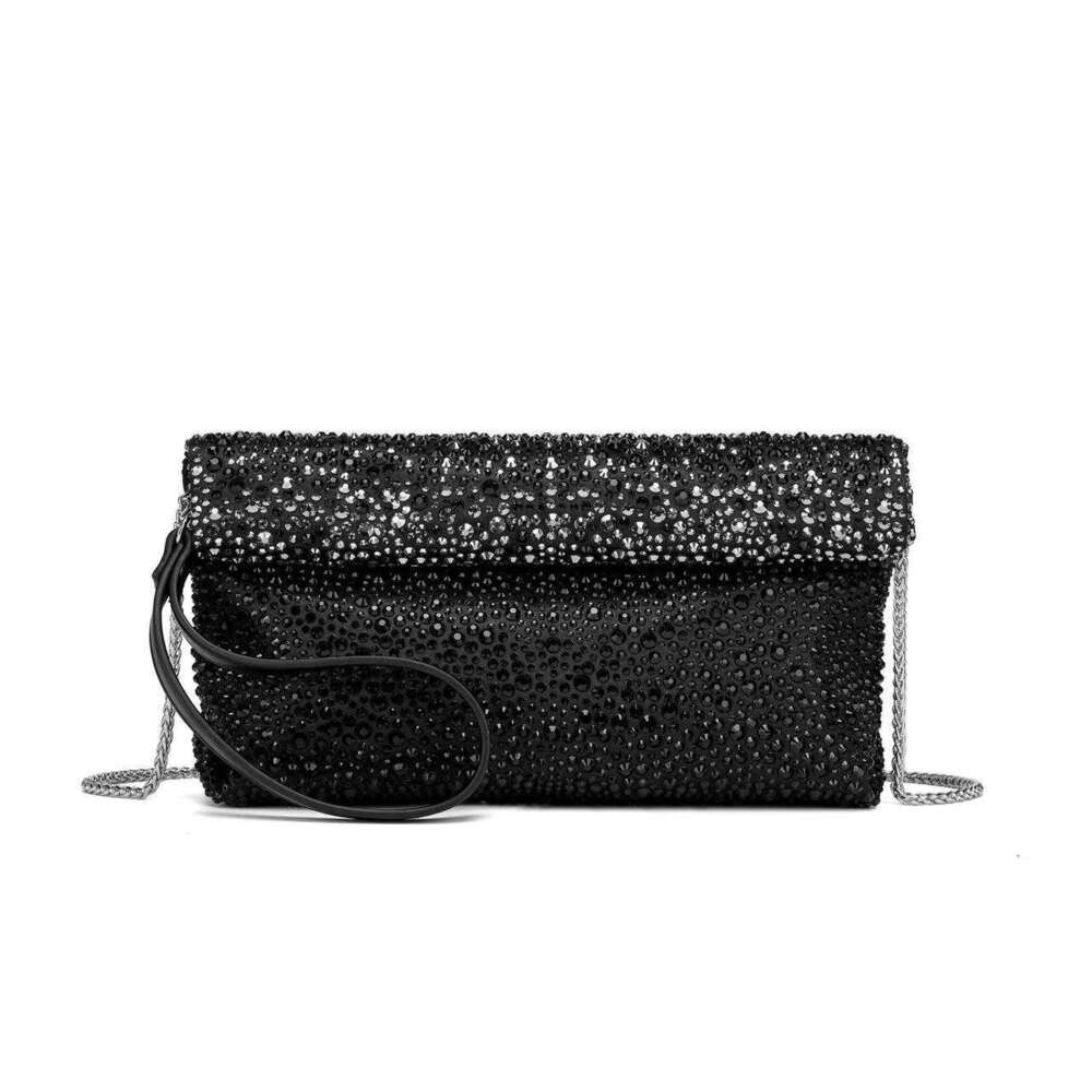 Design Party Evening Young Luxury Sparkling Diamond Shoulder Crossbody Socialite Style Clutch Bag For Women