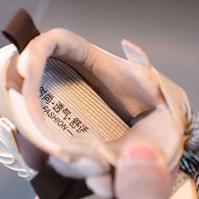 Autumn Children's Sneakers Boys New Fashion Design Breathable Sport Girls Non-slip Casual Student Shoes Toddler Shoe H260312