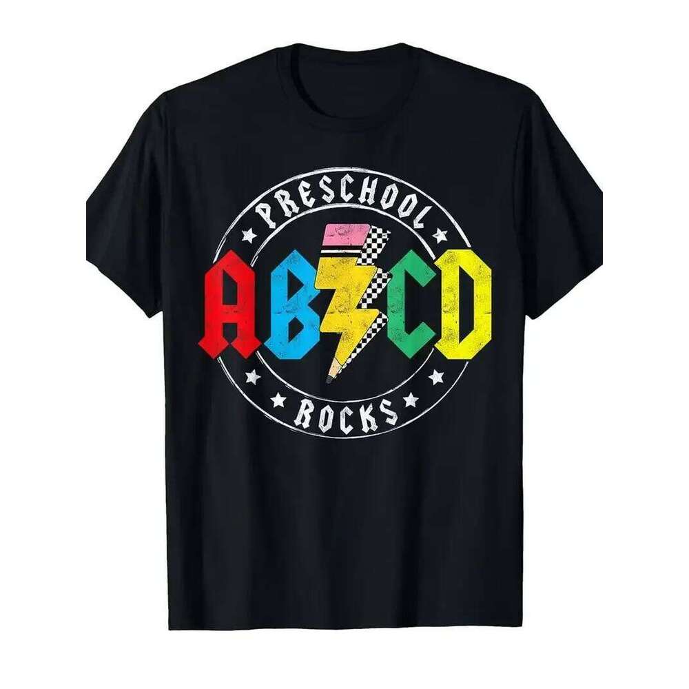 Life ABCD Graphic T-Shirt Short Sleeve Round Neck Casual Tee for Women Appreciation Gift, Teacher Shirt Z260312