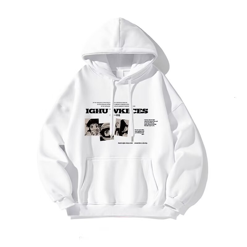 New Style Hooded Sweatshirt With Letter Print Unisex Casual Long Sleeve Designer Hoodie Jacket For Spring And Autumn