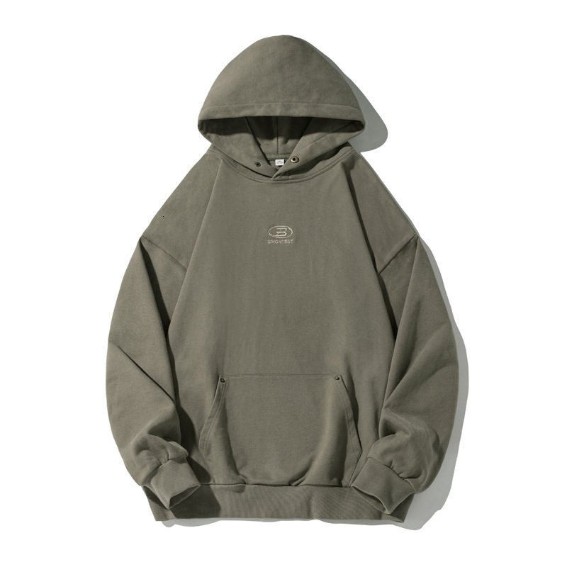 Heavyweight Style 400G Designer Hoodie Hooded Sweatshirt Spring Edition Letter Embroidery Retro Loose Couple Hoodie Jacket