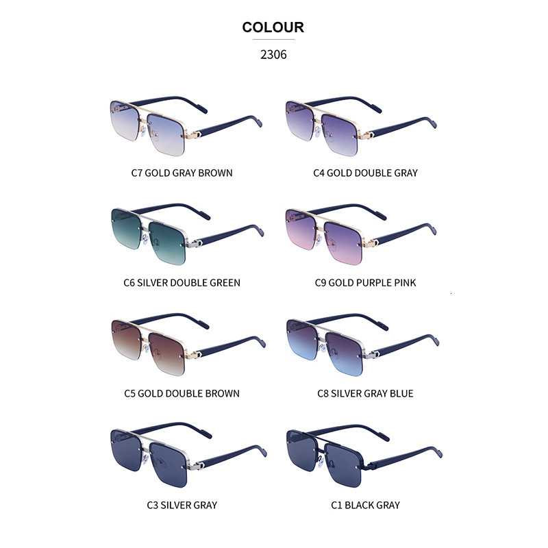 Designer Sunglasses Daily Activities Brand European and American Fashion UV400 Hipster Beach Holiday Lunettes De Soleil Casual Glasses High Quality Be