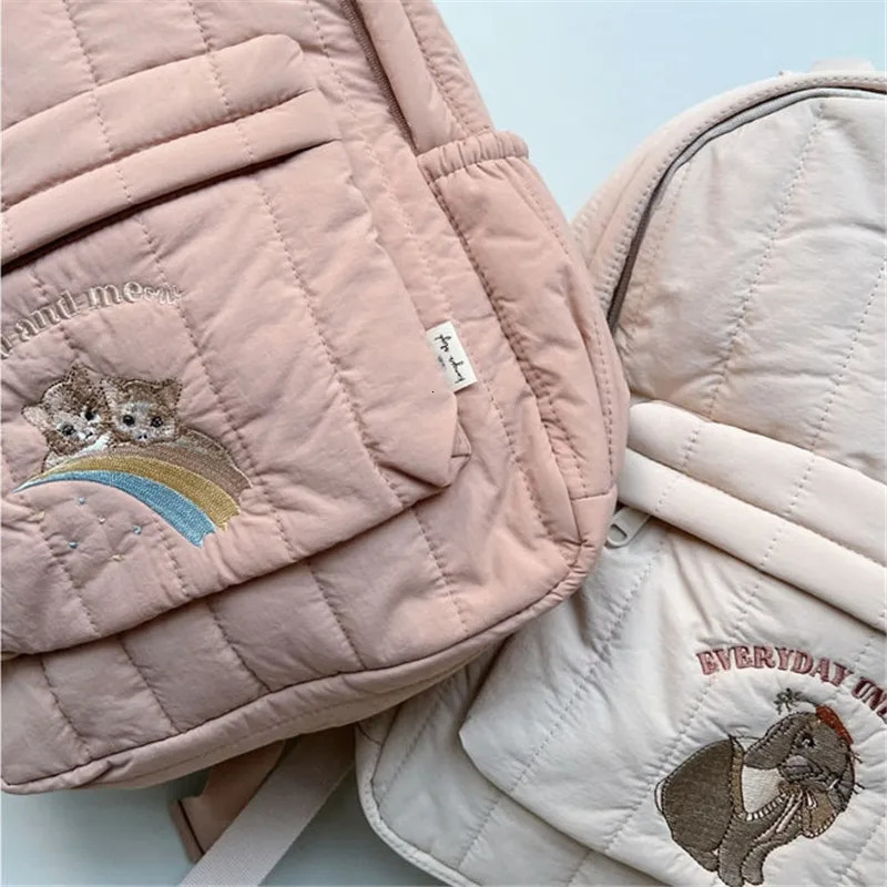 KS Baby Backpack Parentchild Kids Schoolbag Kindergarten Bags Travel Mom Cherry Lemon Childrens Boys Girls Storage 260311