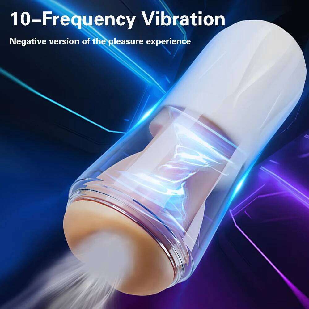 Automatic Vibration Male Mastubator Blowjob Masturbation Equipment Machine Sex Toys Adult Goods For Men Man Masturbators Cup Z260311