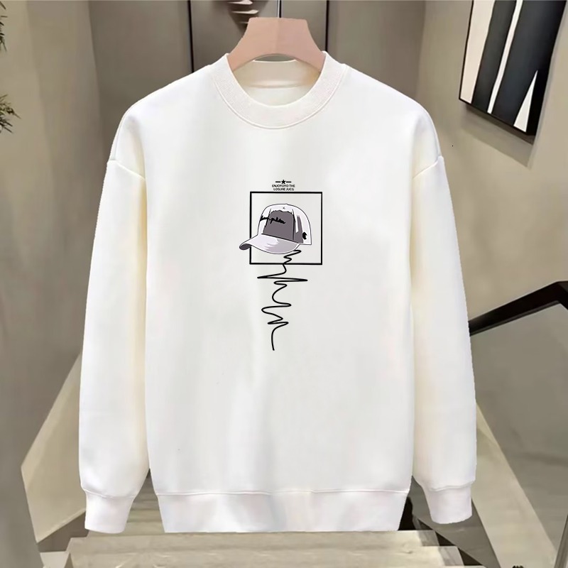 Wholesale Men's Sweatshirt Autumn New Sports Crew Designer Hoodie Neck Style Casual Men's Top Trendy Fashion Men's Jacket