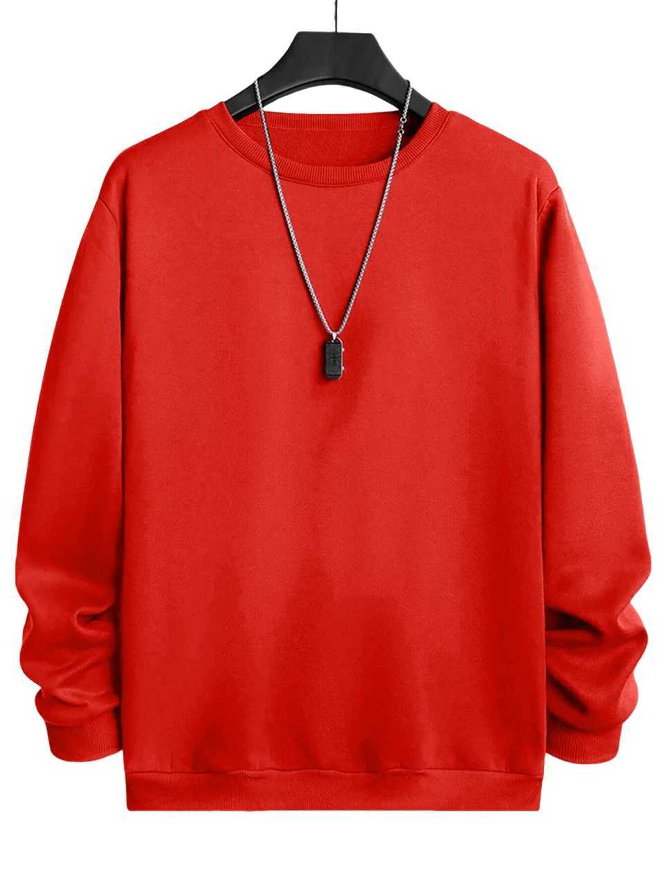 Candy Color Hoodie Loose 14 Solid Color Spring Autumn Winter Men Women Plush And Thick Versatile Top Sweatshirts Couple Pullover M260312