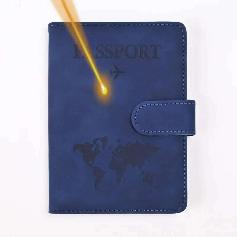Custom Monogrammed Engraved Name Cover Case Holder Wedding Bridesmaid Groomsman Gift Passport Wallet