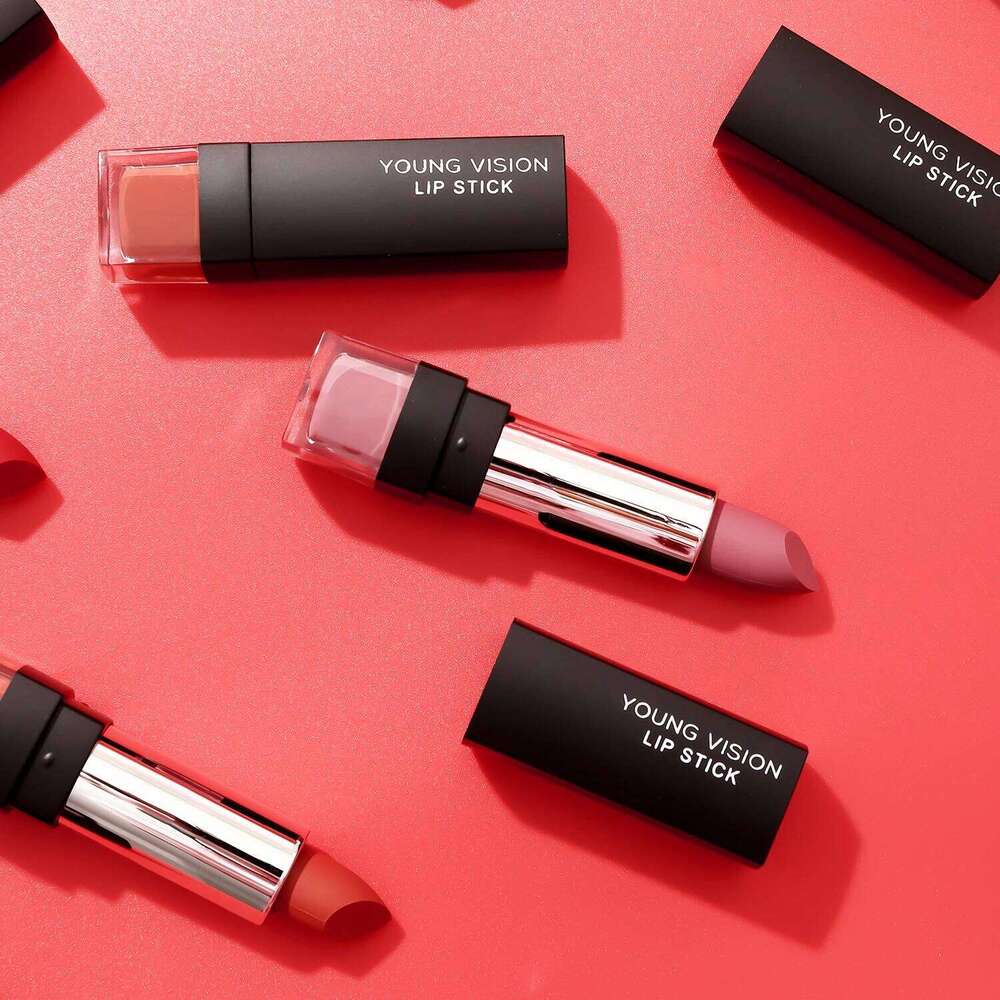6 pcs /set matte gift box set non stick cup velvet moisturizing lipstick W260311