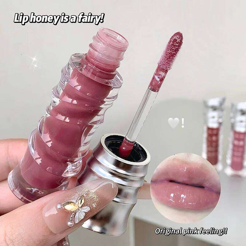Gege bear Water Light Mirror Ice-Clear Jelly Moisturizing and Color-Enhancing Lip Gloss W260311