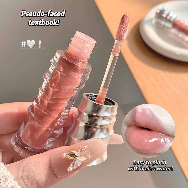 Gege bear Water Light Mirror Ice-Clear Jelly Moisturizing and Color-Enhancing Lip Gloss W260311