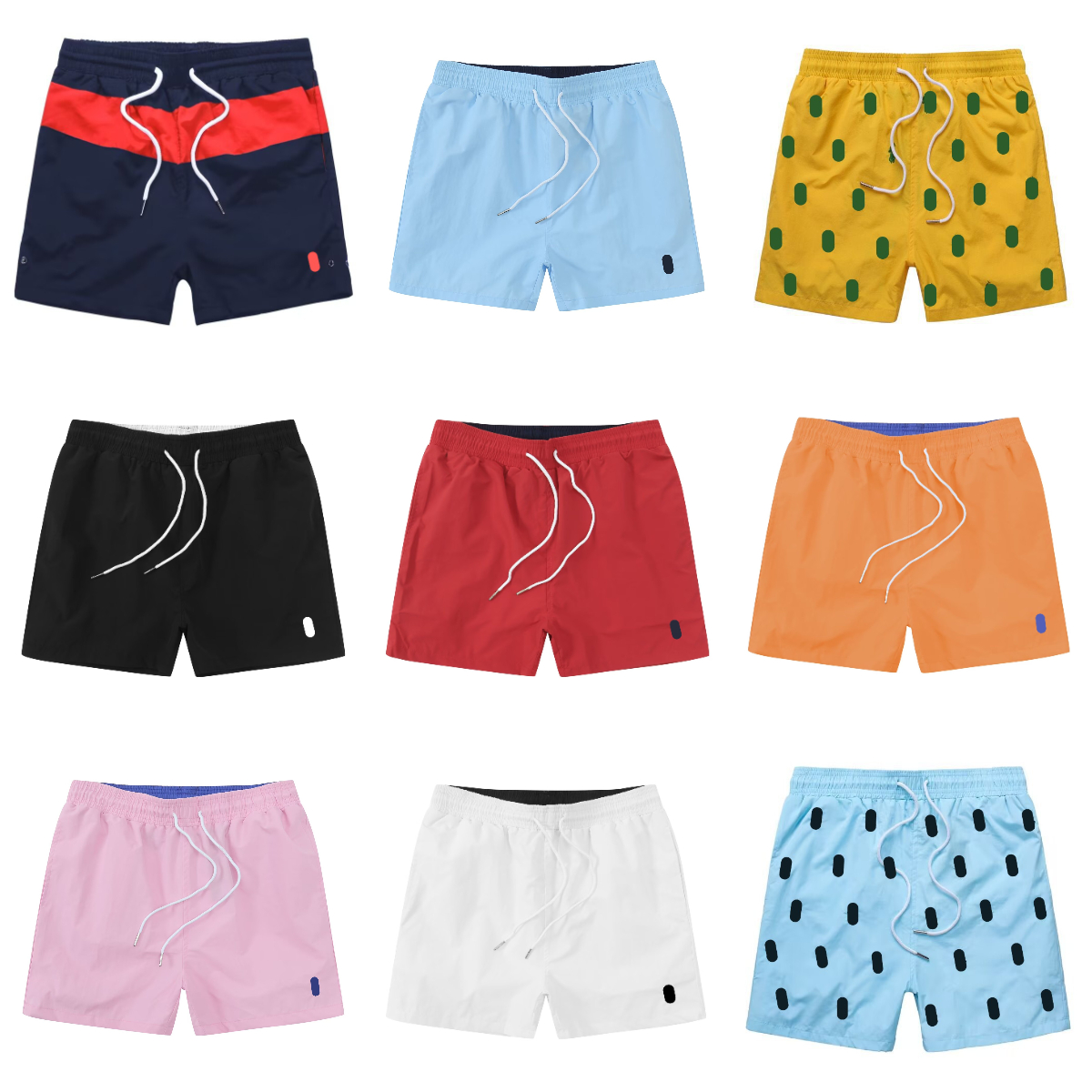 Men Polo horse embroidery mens designer swimming trunks beach shorts fashion Quick drying casual swim short shippings