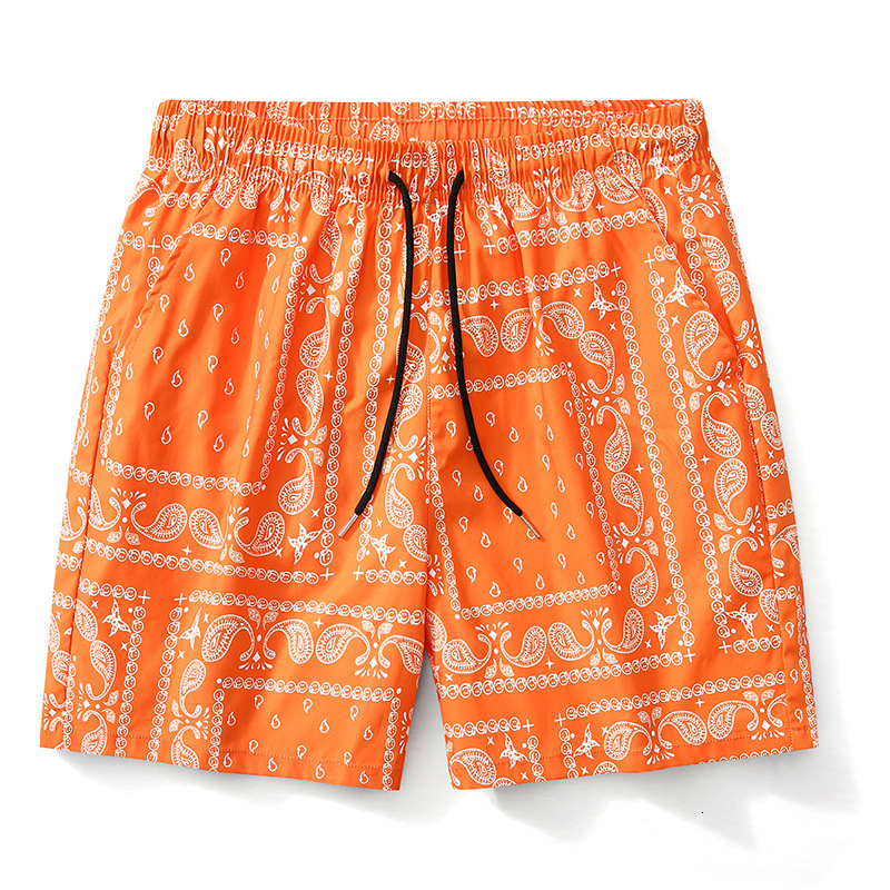 2026 New Designer Luxury Brand European And American Size Quick Drying Men's Shorts Loose Five Point Sports Casual Pants Men's Lightweight B