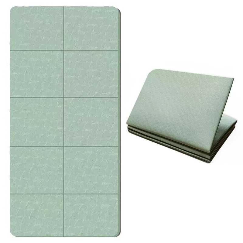 4mm TPE Folding And Portable Yoga Mat With Dual-Sided Non-Slip Surface Exercise Mat Fitness Tasteless Pilates Workout Gym Mats M260312