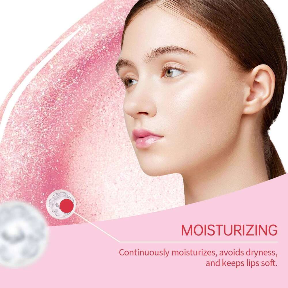 Nourishing Tinted Lip for High-Shine Finish Hydrating Crystal Oil Plumping Moisturizing Long Lasting Non-sticky Care Product W260311