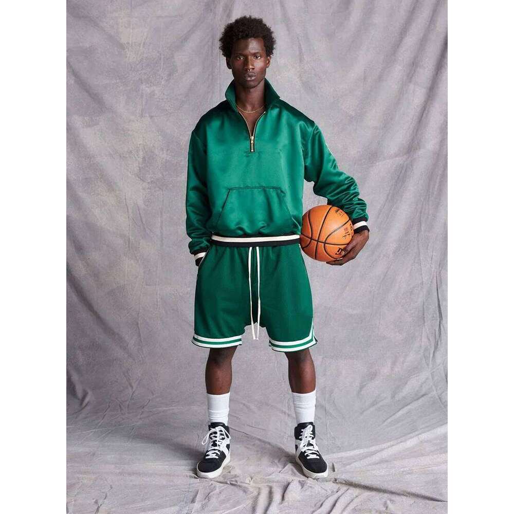 Men Shorts 2021 Basketball Joggers Sweatpants Casual Fast Drying Black Summer Mesh Short Pants