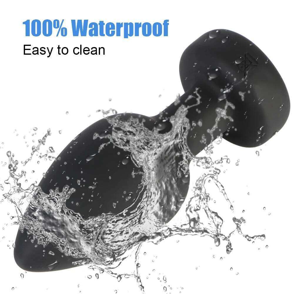 10 Speeds Vibrator Remote Control Prostate Massager Female Masturbator Adult Sex Toys for Women Men Gay Anal Plug Z260312