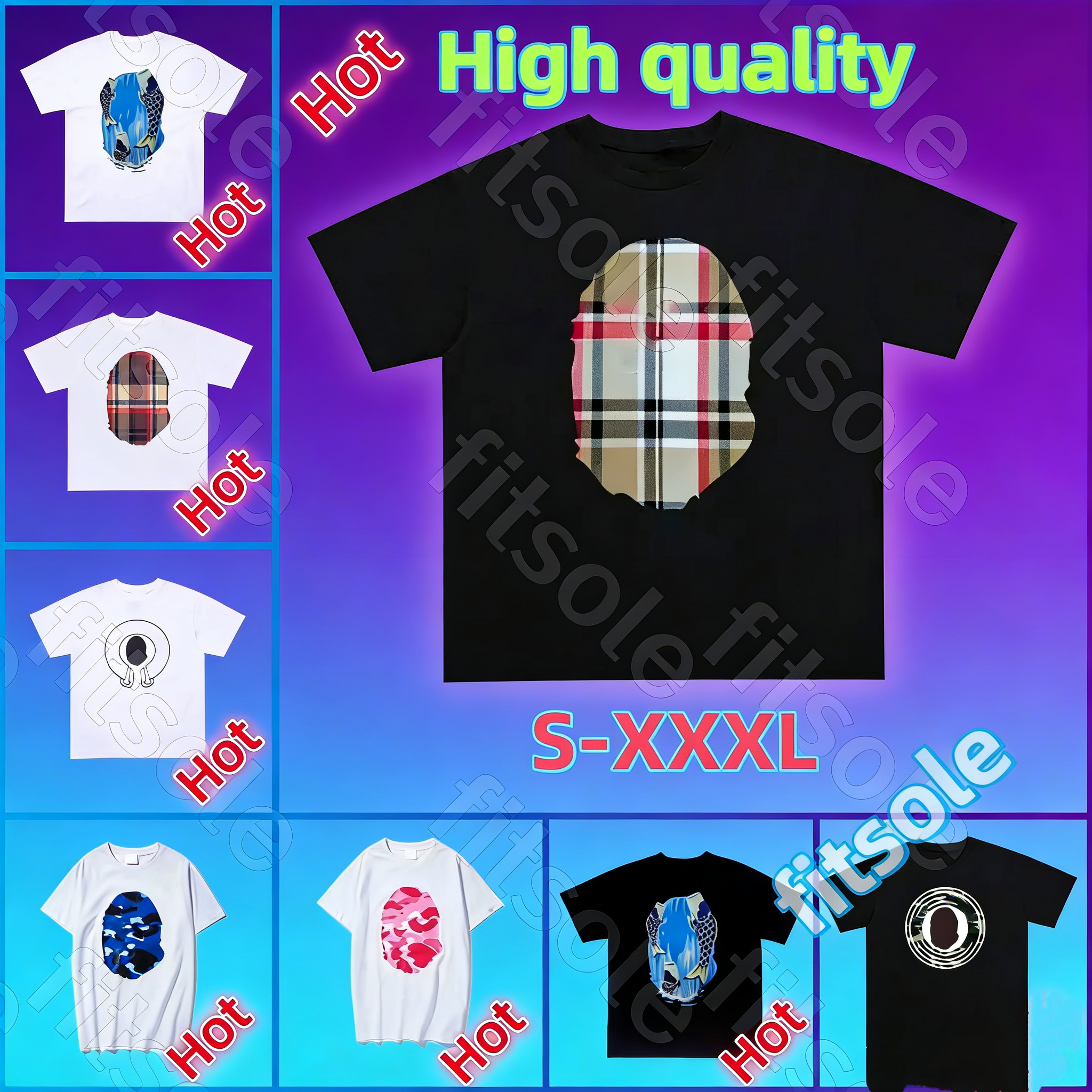 bapeshirt Designer T Shirt Men Women Bapesta Tshirt Luxury Shorts Crew Neck Cotton Womens Sportswear Casual T Shirts Summer Fashion Baps Shirt