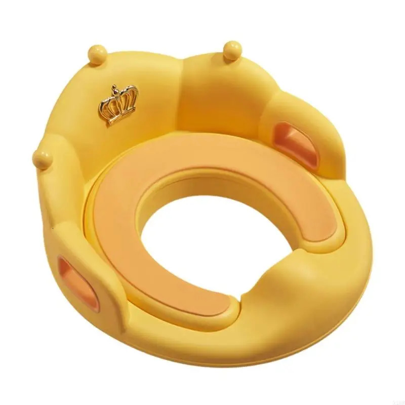 N1HB Toilet Seats with Handles Splash Guard Cushion Potty for Boys Girls Baby Training 260311