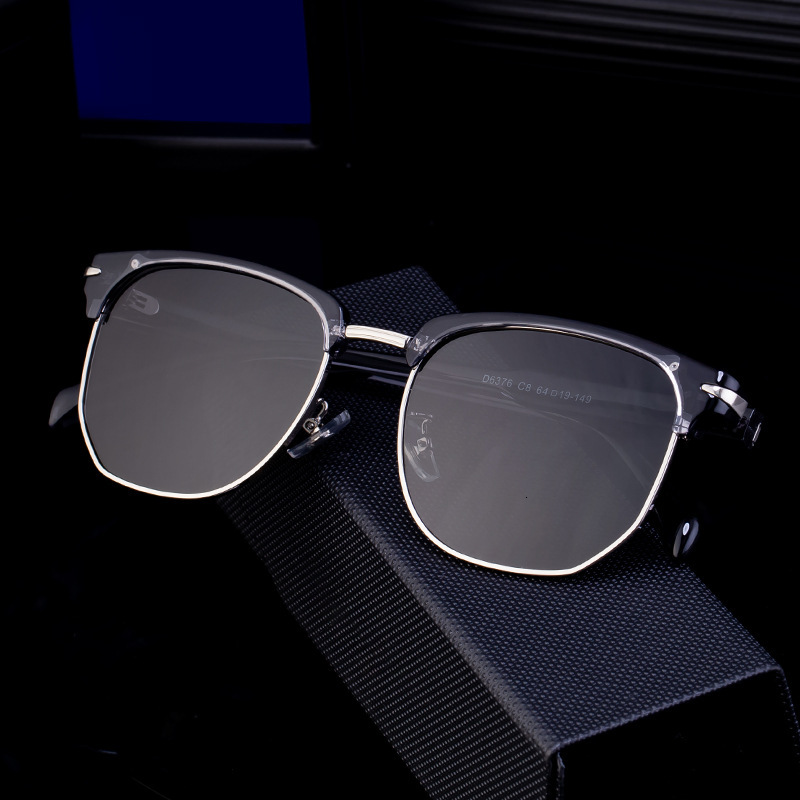 2026 New Retro Square Frame Polarized Sunglasses for Men, Outdoor High-End Sun Protection Sunglasses, Men's Wholesale