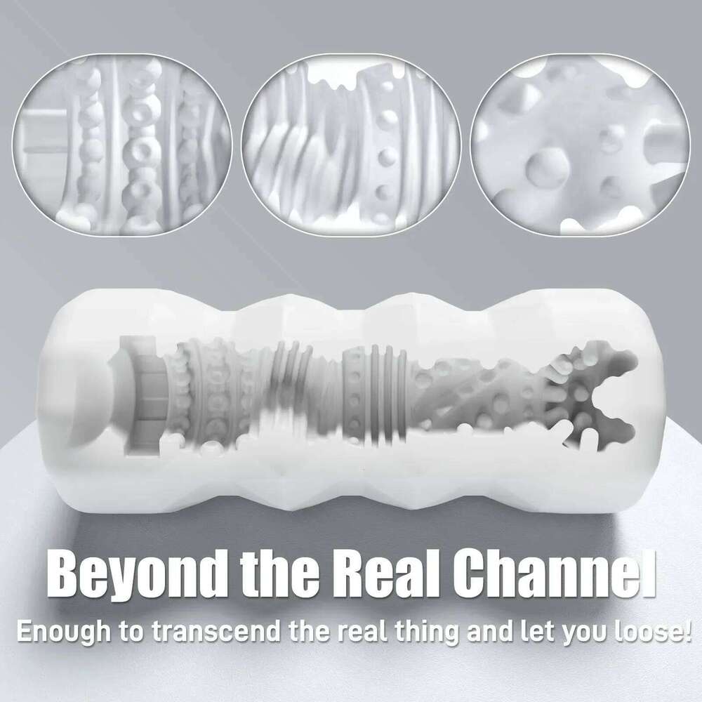 Cheap Soft Male Masturbator Realistic Vagina Toy for Men Adult Endurance Exercise Pocket Pussy Cup Sex Product dick suck Z260312