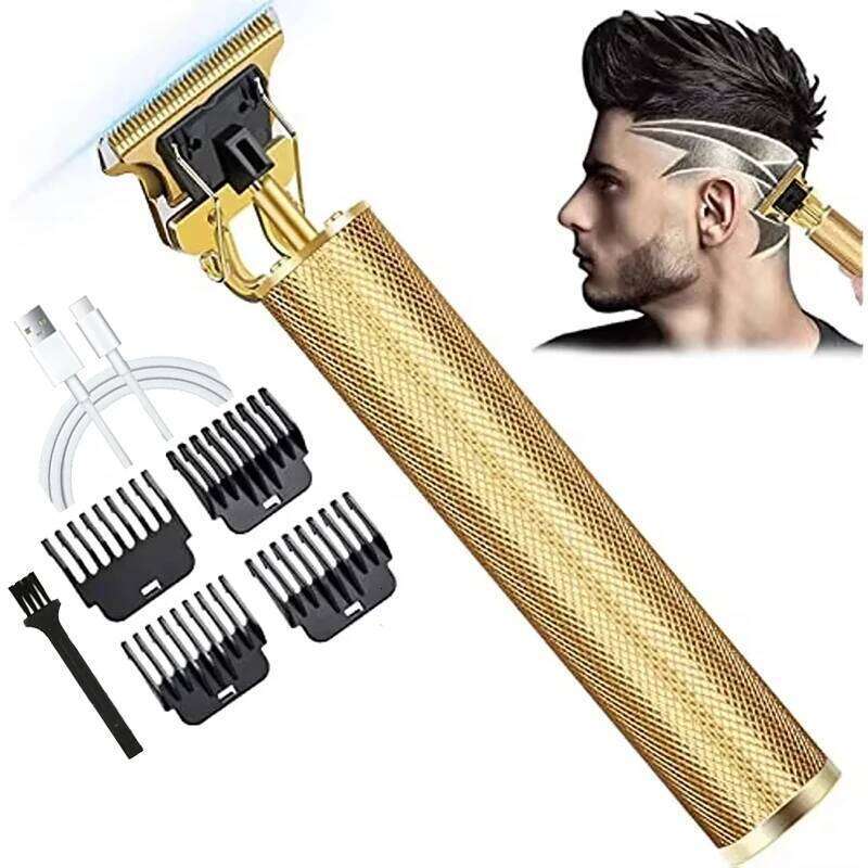 Electric Hair Clipper Vintage T9 Mens Rechargeable Man Shaver Trimmer Machine For Men's Barber Professional Boyfriend Gift C260312