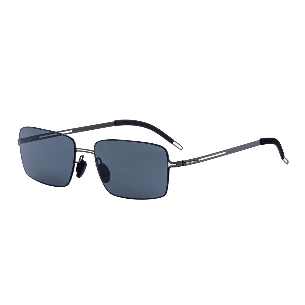 2026 New Fashion Square Frame Nylon Polarized Retro Stainless Steel Legs, Outdoor Sunglasses for Men,