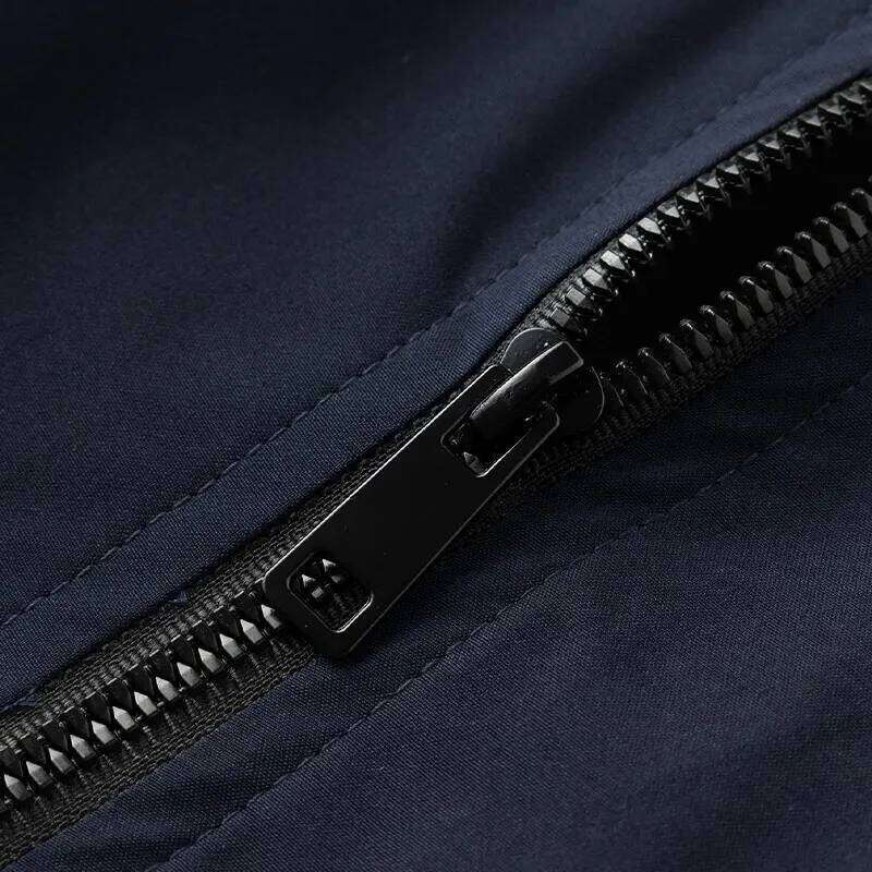 Spring Autumn Casual Fashion Baseball Coat Light Soft Flying Jackets Men Business Men's Standing Collar Jacket 26H0311