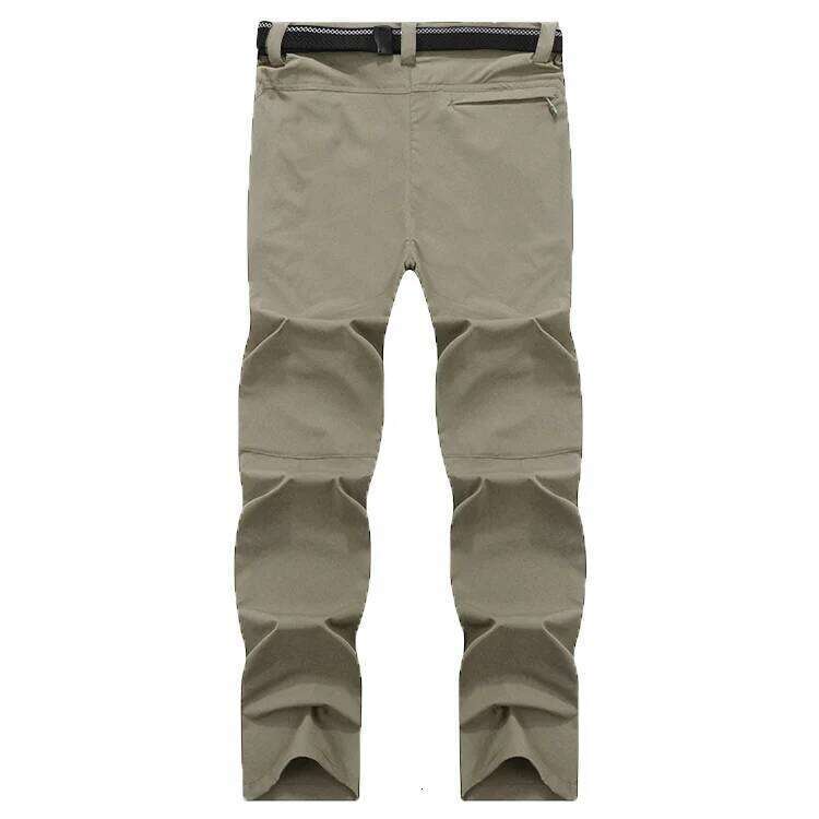 Four sided quick drying pants men's mountaineering outdoor pants, light and thin for women's summer elastic breathab