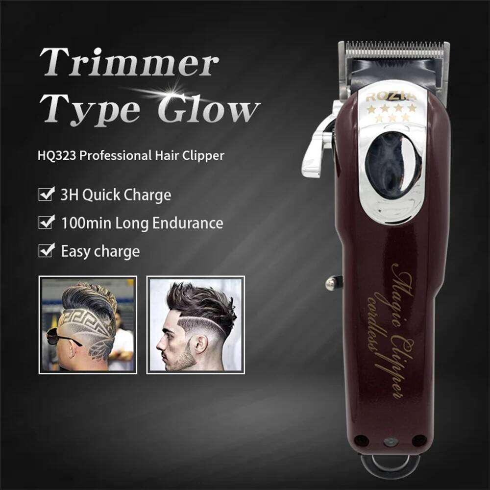Professional Clipper for Men Rechargeable Trimmer Cordless Hair Cutting Machine Electric Barber Clippers Best Gift C260312