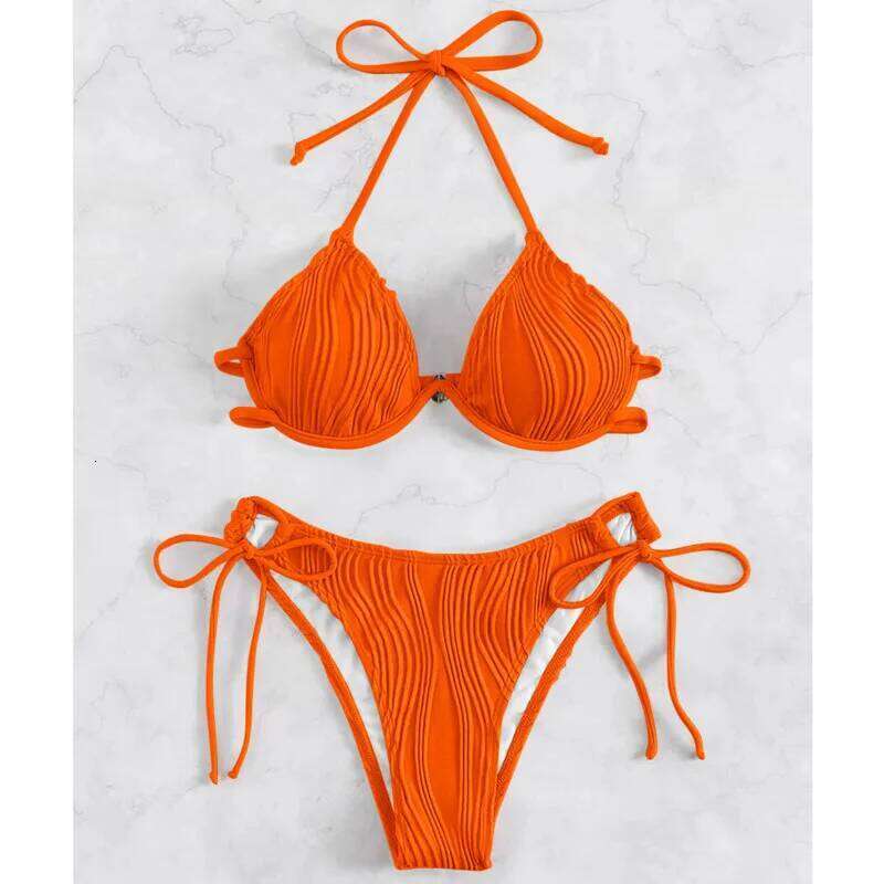 Sexy Underwire Bikinis 2026 Swimsuits Women Swimwear Push Up Female Beach Swim Wear Bathing Suits Bikini Set Pool Bather Summer Y260303