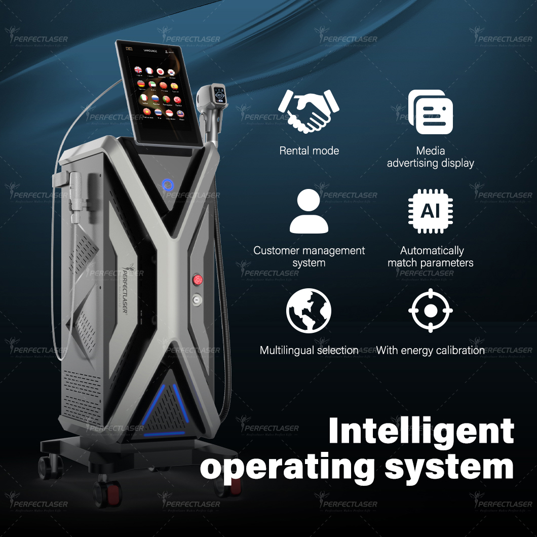 Professional Grade Multispectral Diode Lasers for Permanent Hair Reduction - No Crystals Needed