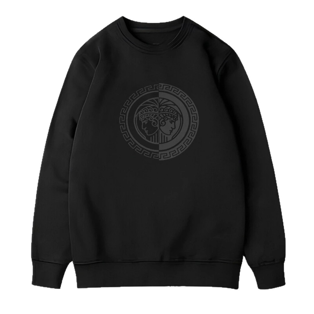 Trendy Round-neck Pullover Swetshirt For Men Utumn Designer Hoodie Nd Winter Fshion Printed Csul Top Long-sleeved Fleece-lined Bse Shirt