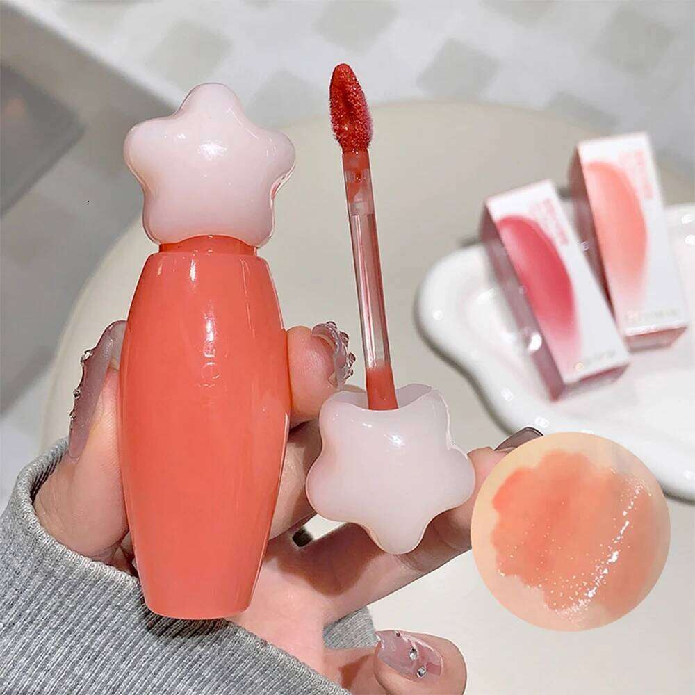 Gege bear Lip Moisturizing Water Gloss Mirror Colored Long-lasting Lipstick W260311