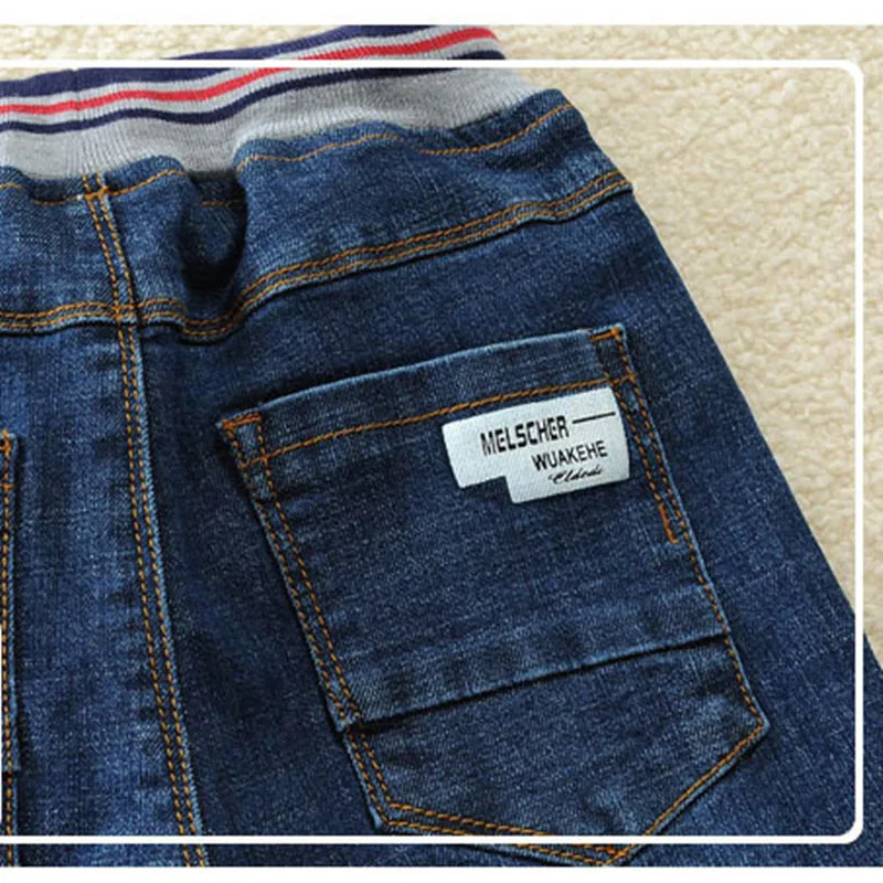 Boys Jeans SpringAutumn n Toddler Clothes Kids Elastic Waist Denim Pants For Childrens Age 314 T Trousers 260311