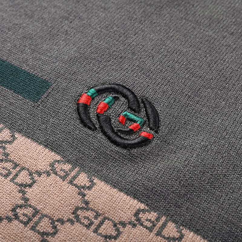 New Round Neck Slim Fit Mens Sweater for Autumn and Winter Korean Style Trendy and Casual Long Sleeved Knitted Base Sweater M260312