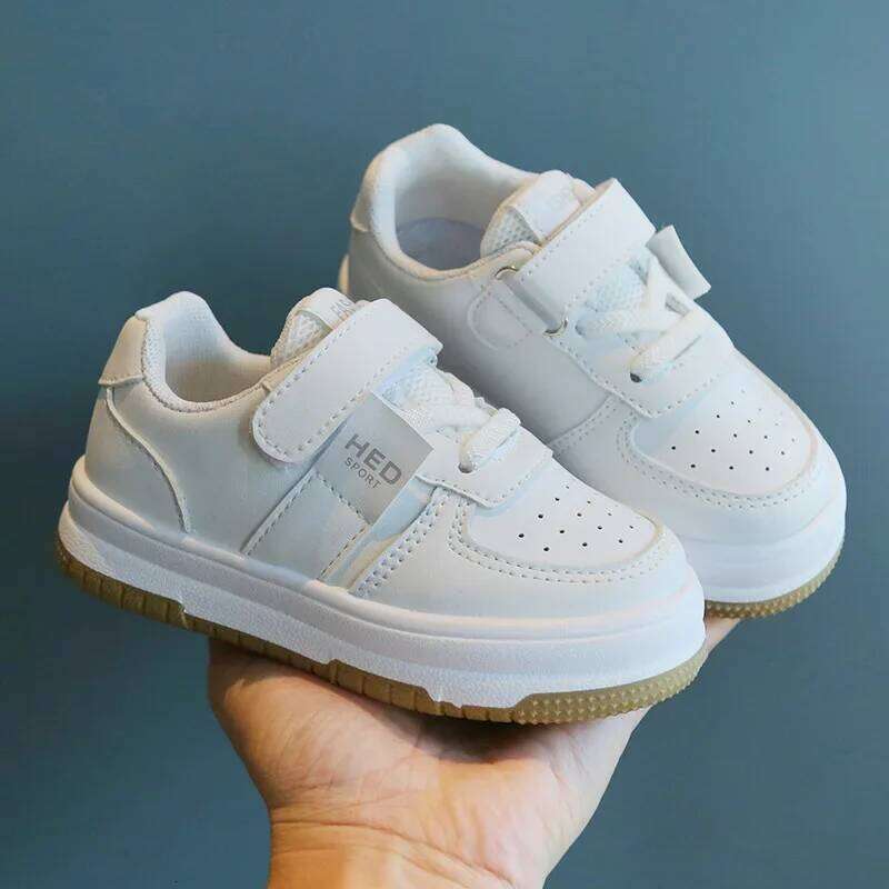 Children's Sports Spring New Boys Casual Non-slip Girl Sport Shoes Breathable Soft Sole Unisex Sneakers H260312