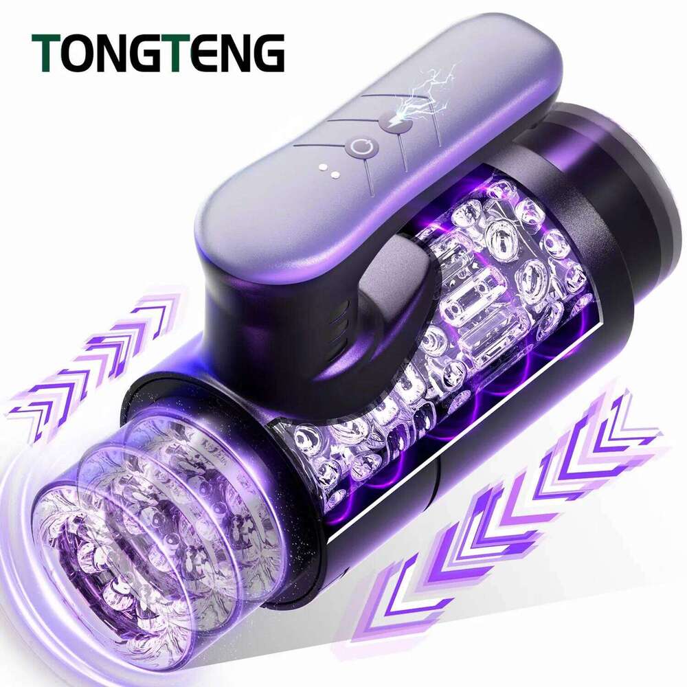 Automatic Telescopic Masturbator For Men Silicone Vagina Masturbation Anal Blowjob Oral Pussy Stimulator Sex Toys Adult Goods Z260312