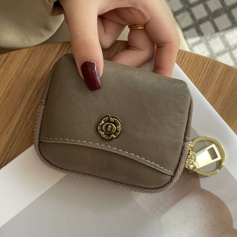 Luxury fashion wallet New Fashion Trendy Women S Zipper Purse Compact Bag Exquisite Coin Holder Solid Color Small Wallet